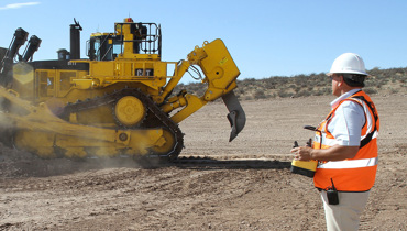Cat Command for Dozing in Construction
